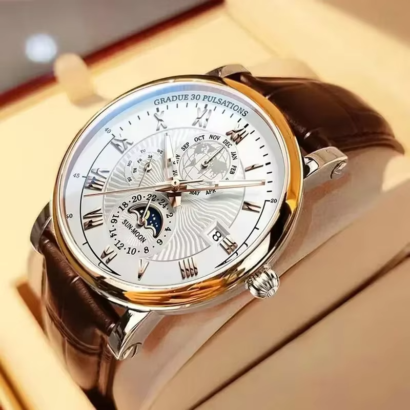 RL Prestige Two-Tone Blue Dial